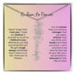 No Rain - No Flowers | Birth Necklace | Name Necklace | Elegant Jewelry Gift for Mom and Bonus Daughter - Ever Trendy Essentials
