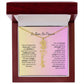 No Rain - No Flowers | Birth Necklace | Name Necklace | Elegant Jewelry Gift for Mom and Bonus Daughter - Ever Trendy Essentials