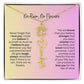 No Rain - No Flowers | Birth Necklace | Name Necklace | Elegant Jewelry Gift for Mom and Bonus Daughter - Ever Trendy Essentials