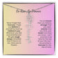 No Rain - No Flowers | Birth Necklace | Name Necklace | Elegant Jewelry Gift for Mom and Bonus Daughter - Ever Trendy Essentials