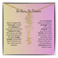 No Rain - No Flowers | Birth Necklace | Name Necklace | Elegant Jewelry Gift for Mom and Bonus Daughter - Ever Trendy Essentials