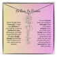 No Rain - No Flowers | Birth Necklace | Name Necklace | Elegant Jewelry Gift for Mom and Bonus Daughter - Ever Trendy Essentials