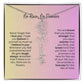 No Rain - No Flowers | Birth Necklace | Name Necklace | Elegant Jewelry Gift for Mom and Bonus Daughter - Ever Trendy Essentials
