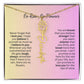 No Rain - No Flowers | Birth Necklace | Name Necklace | Elegant Jewelry Gift for Mom and Bonus Daughter - Ever Trendy Essentials