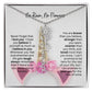 No Rain - No Flowers | Birth Necklace | Name Necklace | Enchanting Unicorn - Themed Jewelry Gift for Daughter, Wife, and Granddaughter - Ever Trendy Essentials
