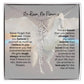 No Rain - No Flowers | Birth Necklace | Name Necklace | Magical Unicorn - Themed Personalized Gift for Daughter, Sister, and Best Friend - Ever Trendy Essentials
