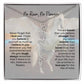 No Rain - No Flowers | Birth Necklace | Name Necklace | Magical Unicorn - Themed Personalized Gift for Daughter, Sister, and Best Friend - Ever Trendy Essentials