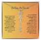 No Rain - No Flowers | Birth Necklace | Name Necklace | Personalized Jewelry Gift for Mom - Ever Trendy Essentials