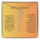 No Rain - No Flowers | Birth Necklace | Name Necklace | Personalized Jewelry Gift for Mom - Ever Trendy Essentials