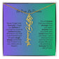 No Rain - No Flowers | Birth Necklace | Name Necklace | Special Gift for Mom, Sister, and Soulmate - Ever Trendy Essentials