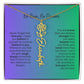No Rain - No Flowers | Birth Necklace | Name Necklace | Special Gift for Mom, Sister, and Soulmate - Ever Trendy Essentials