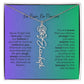 No Rain - No Flowers | Birth Necklace | Name Necklace | Special Gift for Mom, Sister, and Soulmate - Ever Trendy Essentials