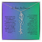 No Rain - No Flowers | Birth Necklace | Name Necklace | Special Gift for Mom, Sister, and Soulmate - Ever Trendy Essentials