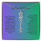 No Rain - No Flowers | Birth Necklace | Name Necklace | Special Gift for Mom, Sister, and Soulmate - Ever Trendy Essentials