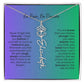 No Rain - No Flowers | Birth Necklace | Name Necklace | Special Gift for Mom, Sister, and Soulmate - Ever Trendy Essentials