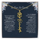 No Rain - No Flowers | Birth Necklace | Name Necklace | Special Gift from Dad to Daughter - Ever Trendy Essentials