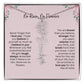 No Rain - No Flowers | Birth Necklace | Name Necklace | Special Gift from Dad to Daughter - Ever Trendy Essentials