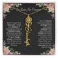 No Rain - No Flowers | Birth Necklace | Name Necklace | Unique Gift for Sister - Ever Trendy Essentials
