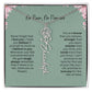 No Rain - No Flowers | Birth Necklace | Name Necklace | Unique Jewelry for Mom, Bonus Daughter, and Soulmate - Ever Trendy Essentials