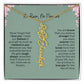 No Rain - No Flowers | Birth Necklace | Name Necklace | Unique Jewelry for Mom, Bonus Daughter, and Soulmate - Ever Trendy Essentials