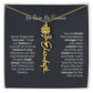 No Rain - No Flowers I Birth Necklace I Name Necklace - Ever Trendy Essentials