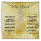 No Rain No Flowers Necklace for Daughter - Christmas Birth Flower Jewelry Gift 2025 - Ever Trendy Essentials