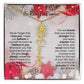 No Rain No Flowers Necklace for Daughter - Christmas Birth Flower Jewelry Gift 2025 - Ever Trendy Essentials