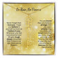 No Rain No Flowers Necklace for Daughter - Christmas Birth Flower Jewelry Gift 2025 - Ever Trendy Essentials