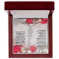 No Rain No Flowers Necklace for Daughter - Christmas Birth Flower Jewelry Gift 2025 - Ever Trendy Essentials