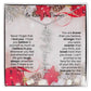 No Rain No Flowers Necklace for Daughter - Christmas Birth Flower Jewelry Gift 2025 - Ever Trendy Essentials
