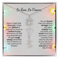 No Rain No Flowers Necklace for Daughter - Christmas Personalized Birth Flower Jewelry 2025 - Ever Trendy Essentials