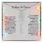 No Rain No Flowers Necklace for Daughter - Christmas Personalized Birth Flower Jewelry 2025 - Ever Trendy Essentials