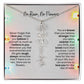 No Rain No Flowers Necklace for Daughter - Christmas Personalized Birth Flower Jewelry 2025 - Ever Trendy Essentials