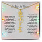 No Rain No Flowers Necklace for Daughter - Christmas Personalized Birth Flower Jewelry 2025 - Ever Trendy Essentials