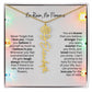 No Rain No Flowers Necklace for Daughter - Christmas Personalized Birth Flower Jewelry 2025 - Ever Trendy Essentials