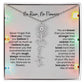 No Rain No Flowers Necklace for Daughter - Christmas Personalized Birth Flower Jewelry 2025 - Ever Trendy Essentials