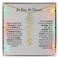 No Rain No Flowers Necklace for Daughter - Christmas Personalized Birth Flower Jewelry 2025 - Ever Trendy Essentials