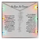 No Rain No Flowers Necklace for Daughter - Christmas Personalized Birth Flower Jewelry 2025 - Ever Trendy Essentials