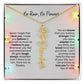 No Rain No Flowers Necklace for Daughter - Christmas Personalized Birth Flower Jewelry 2025 - Ever Trendy Essentials