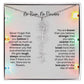 No Rain No Flowers Necklace for Daughter - Christmas Personalized Birth Flower Jewelry 2025 - Ever Trendy Essentials