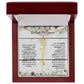 No Rain No Flowers Necklace for Daughter - Christmas Special Women Birth Flower Jewelry Gift 2025 - Ever Trendy Essentials