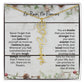 No Rain No Flowers Necklace for Daughter - Christmas Special Women Birth Flower Jewelry Gift 2025 - Ever Trendy Essentials