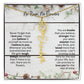 No Rain No Flowers Necklace for Daughter - Christmas Special Women Birth Flower Jewelry Gift 2025 - Ever Trendy Essentials