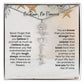 No Rain No Flowers Necklace for Daughter - Custom Christmas Birth Flower Jewelry Gift 2025 - Ever Trendy Essentials