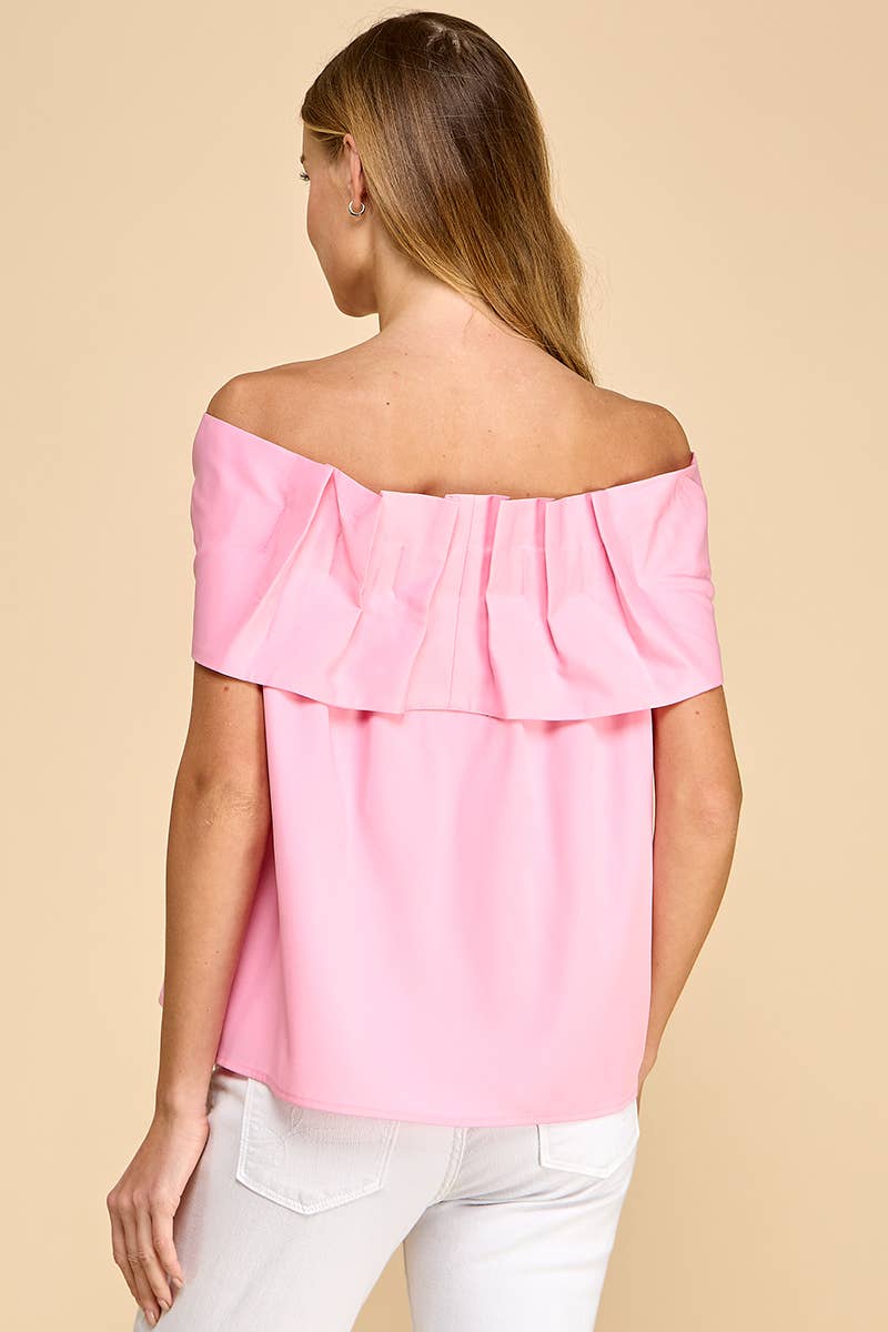 Off The Shoulder Bow Top - Ever Trendy Essentials