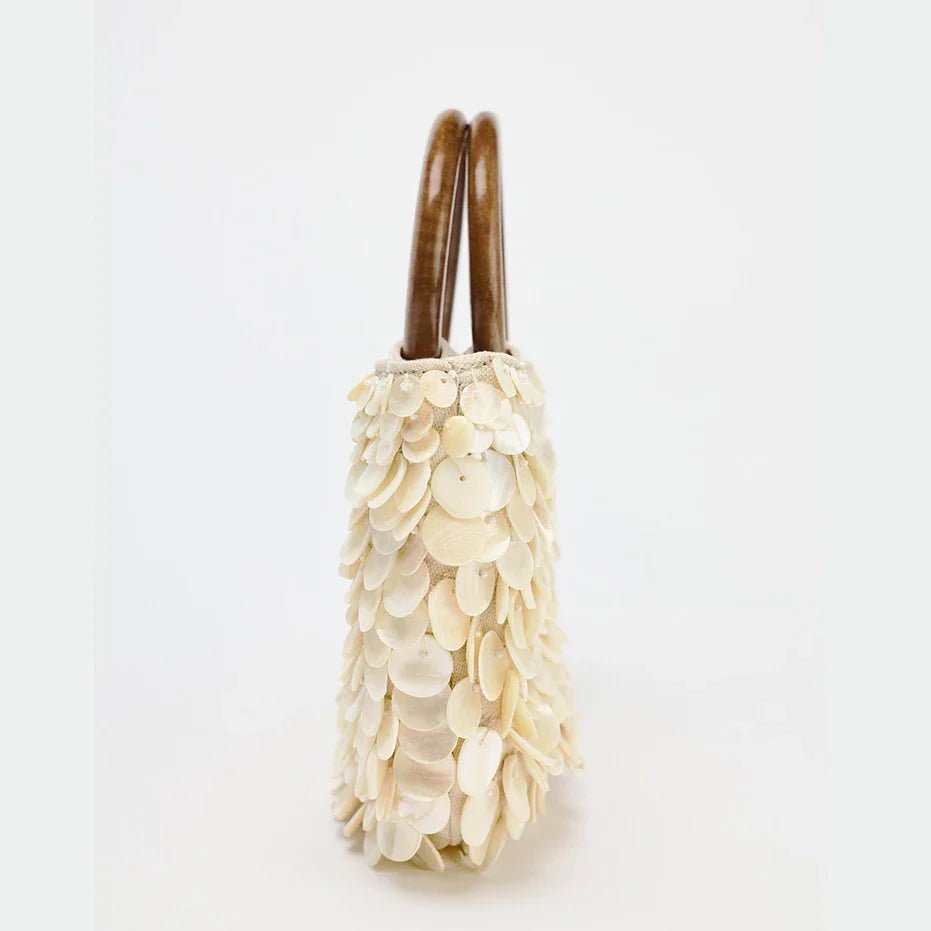 Pure Handmade Natural Shell Bag | New Niche Design Summer Vacation Beach Bag & French Heavy Industry Fashion Ladies Handbag - Ever Trendy Essentials