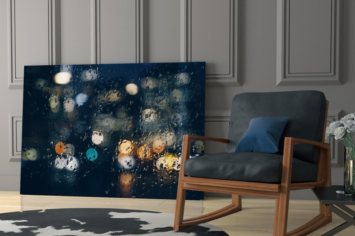 Rain Glass Wall Art Daughter - Ever Trendy Essentials