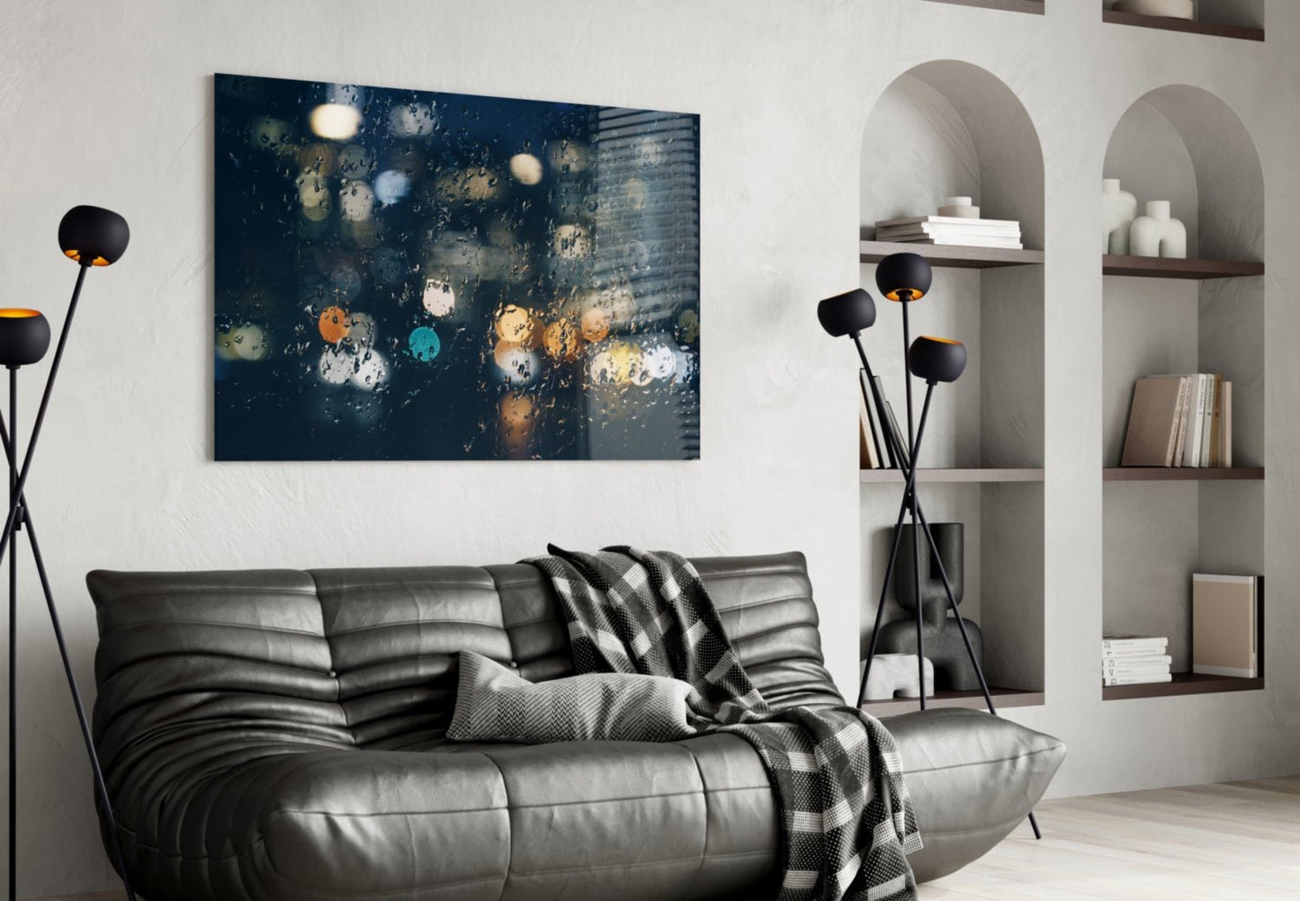 Rain Glass Wall Art Daughter - Ever Trendy Essentials