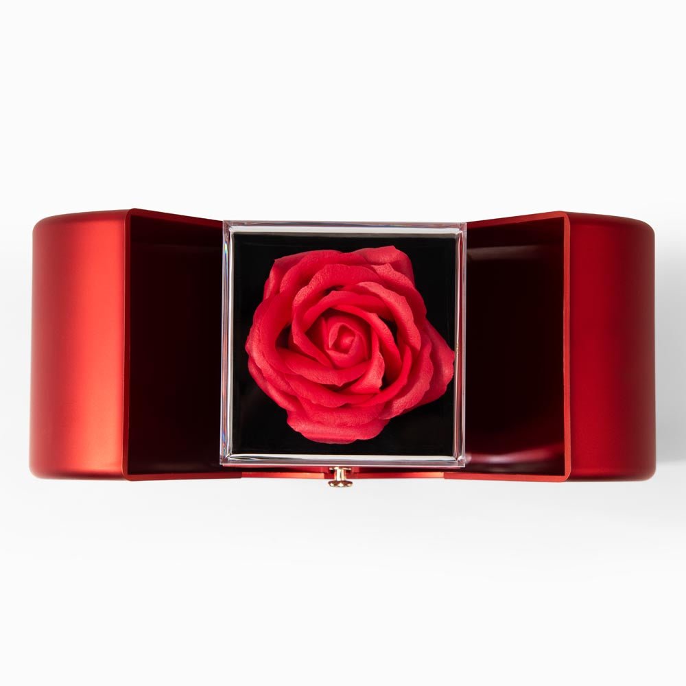 Red Heart Love Knot Necklace for Girlfriend - Ever Trendy Essentials