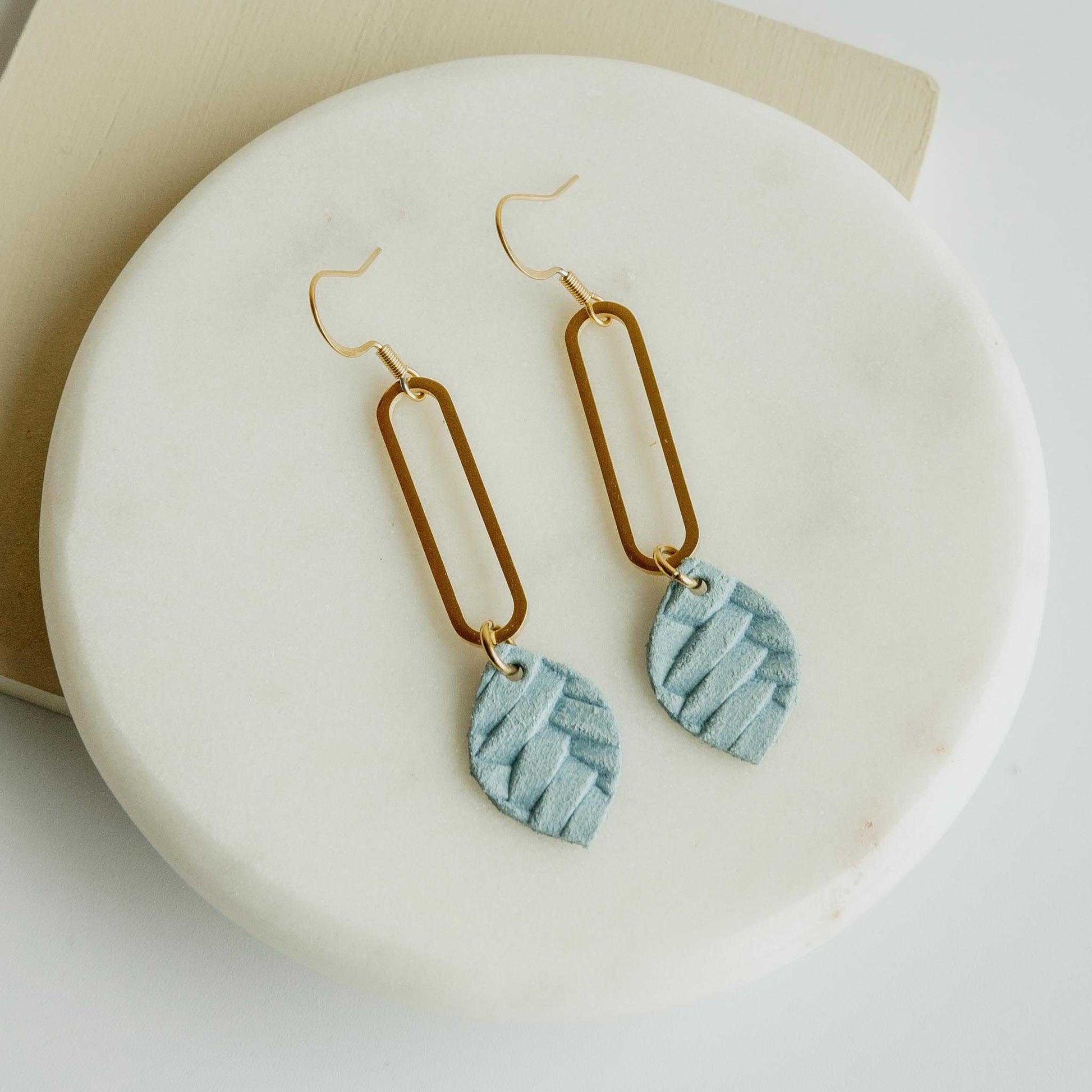 Sky Blue Lyn Earrings - Ever Trendy Essentials